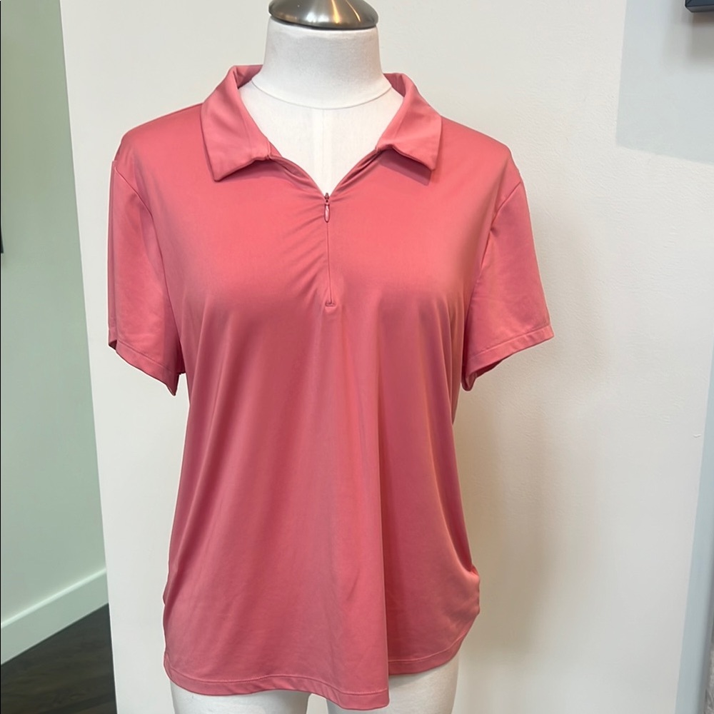 Women's Pink Polo Shirt